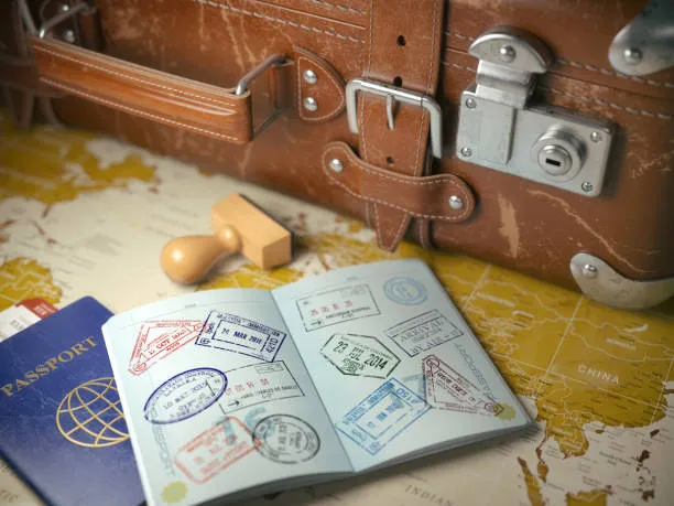 Cachet de visa touristique